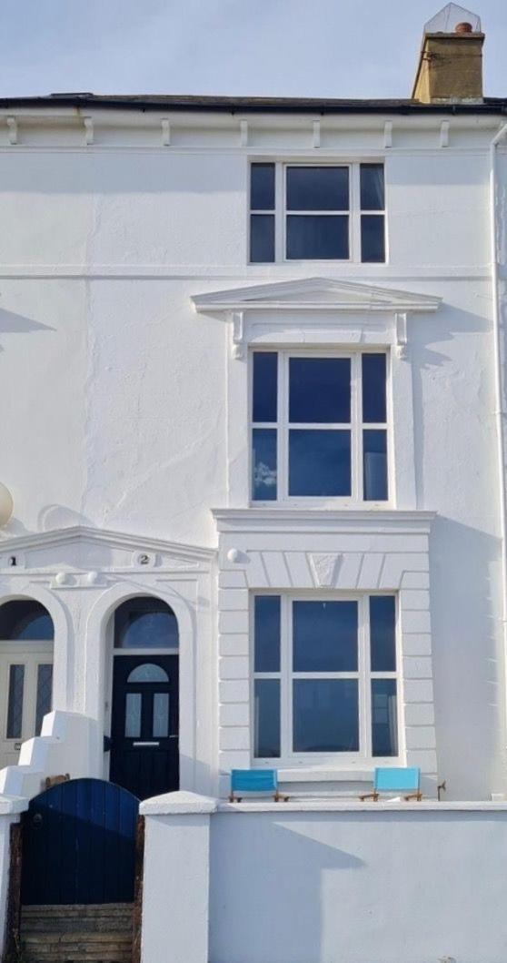 Beach View, 4 Bedroom House Opposite The Sea! Sleeps 10 Sandgate Exteriér fotografie